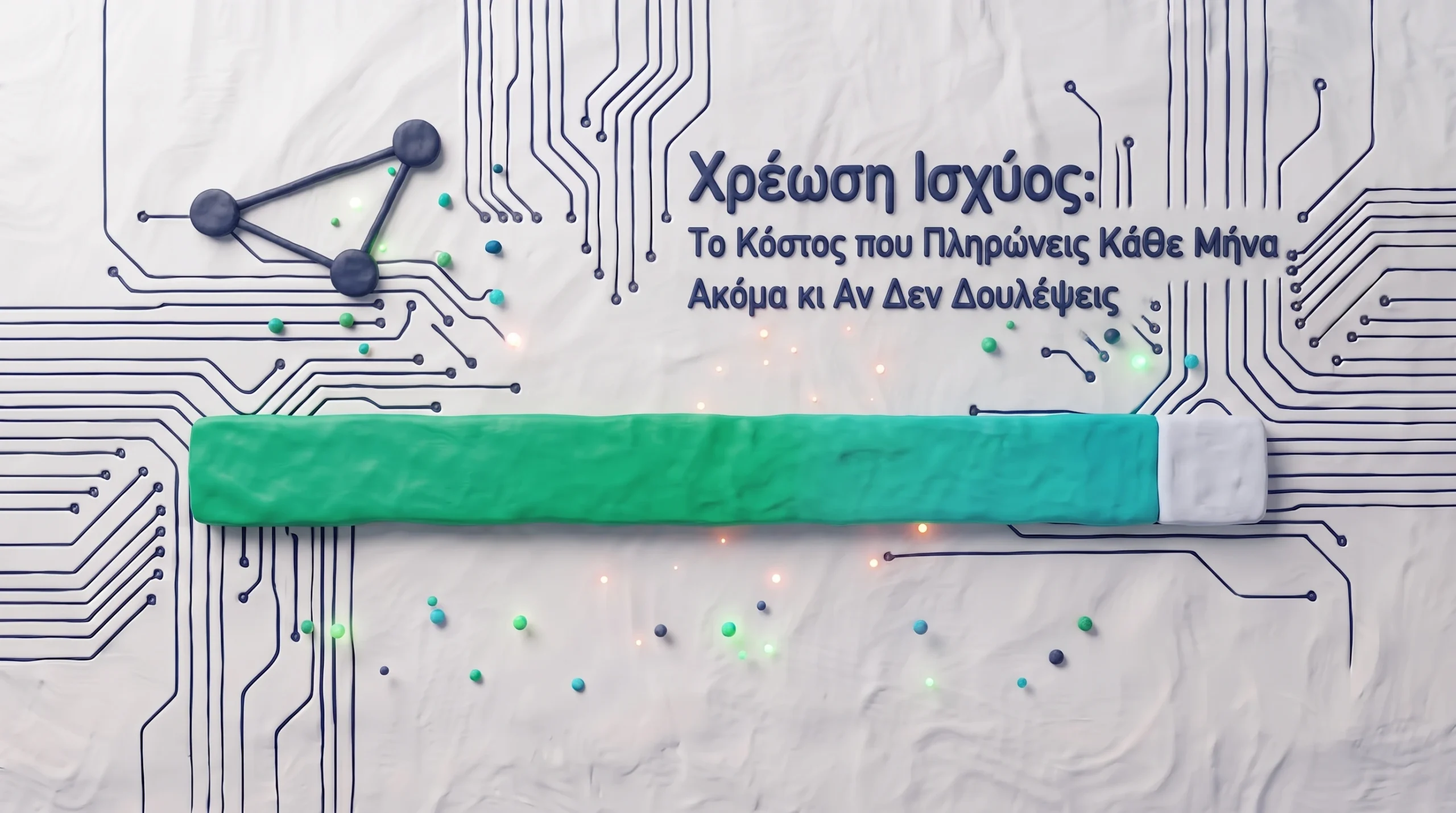 Χρέωση Ισχύος: Το Κόστος που Πληρώνεις Κάθε Μήνα Ακόμα κι Αν Δεν Δουλέψεις